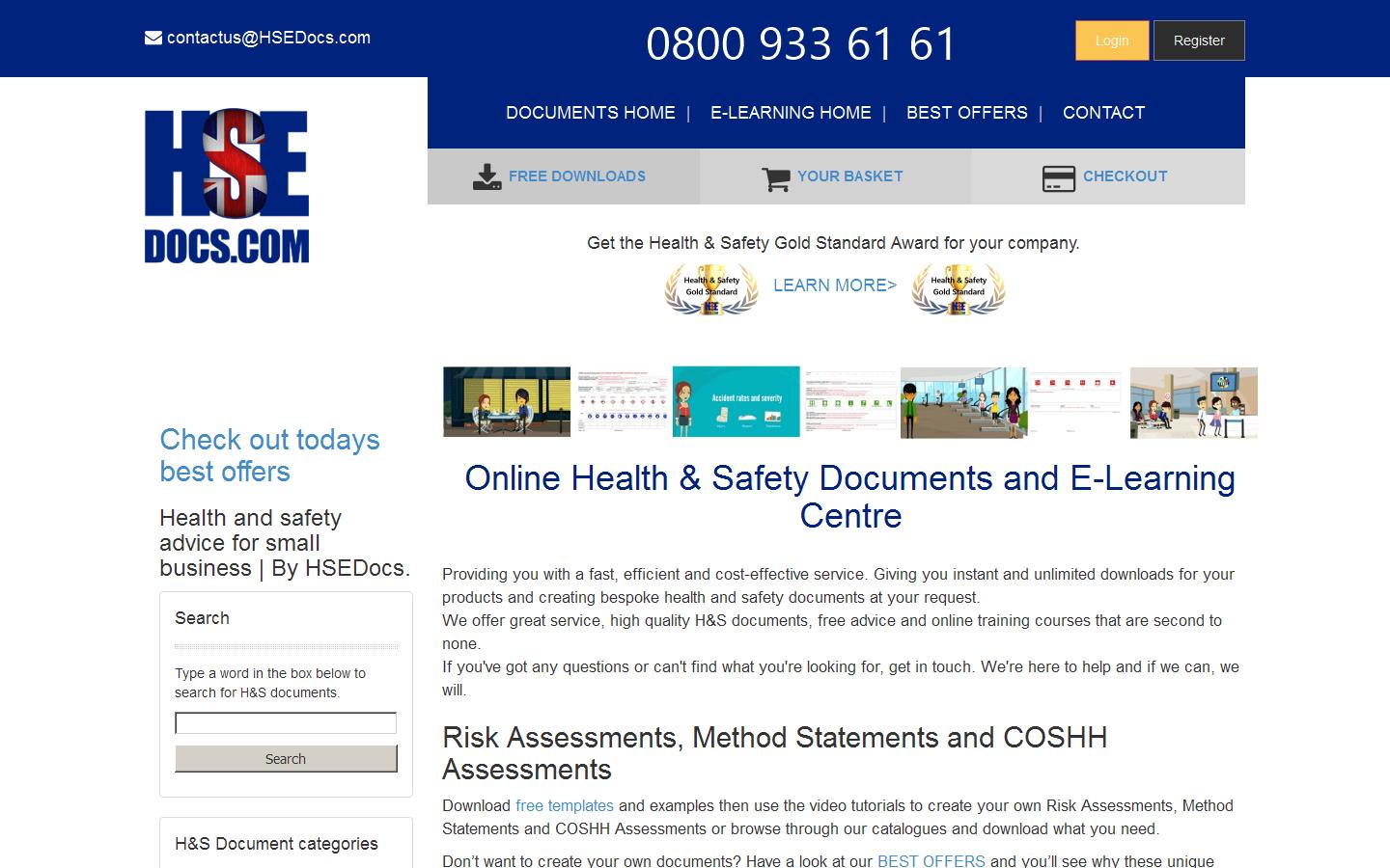 HSE DOCS Website