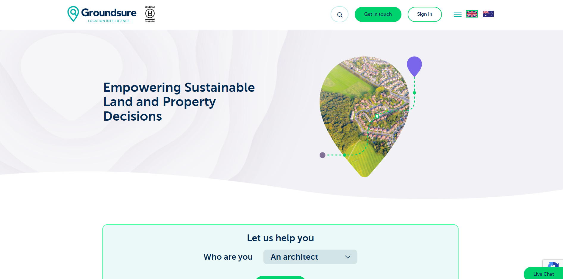 Groundsure Website