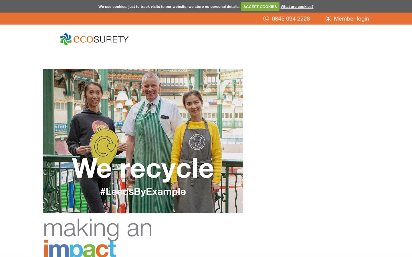 Ecosurety Website