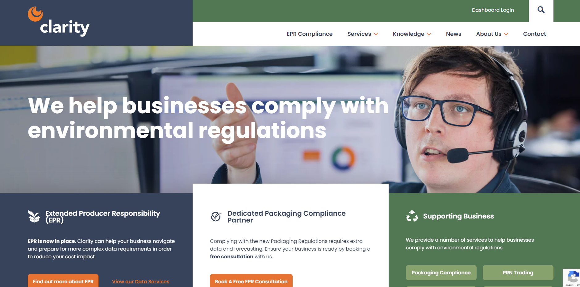 Clarity Environmental Ltd Website