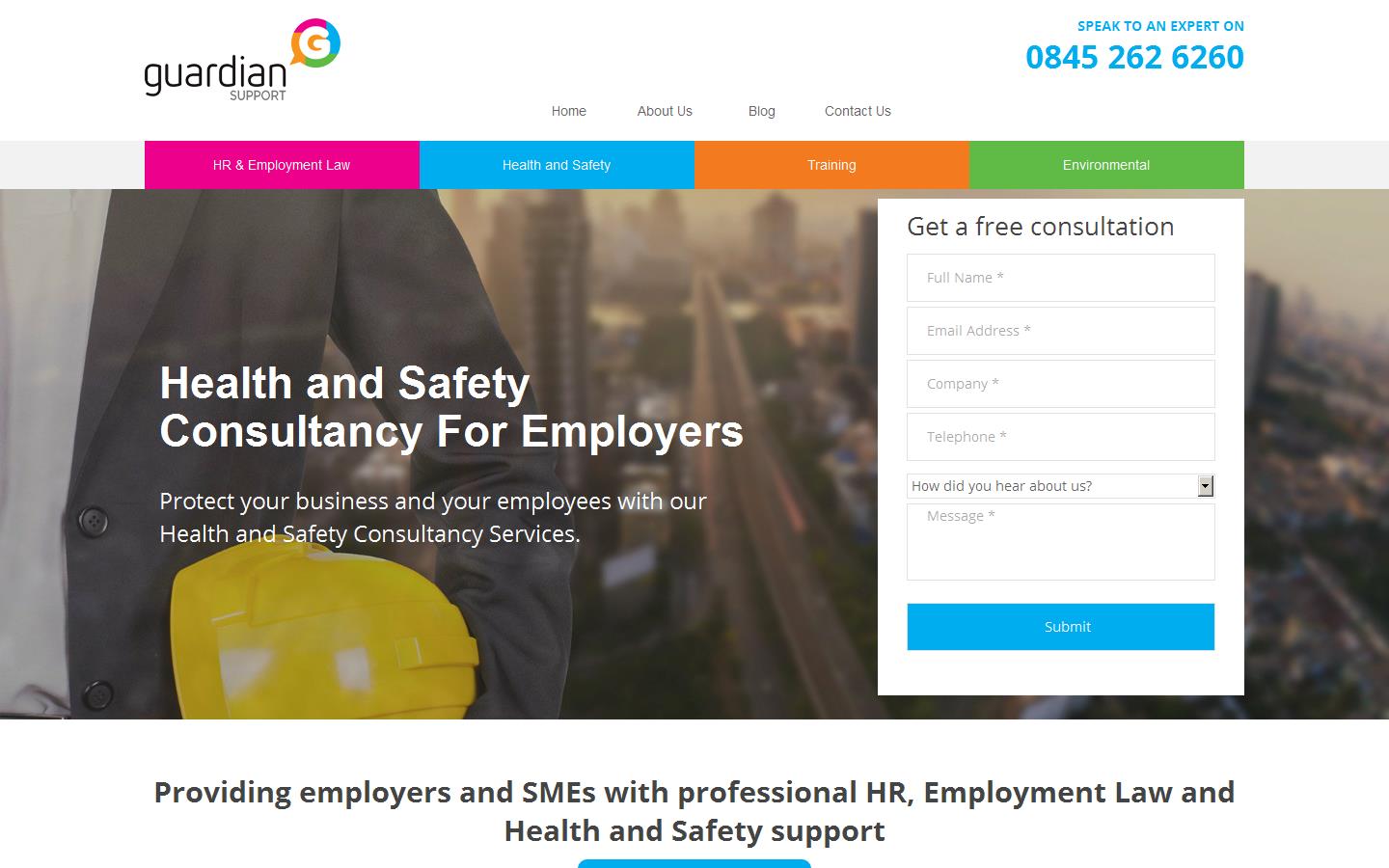 Guardian Support Website