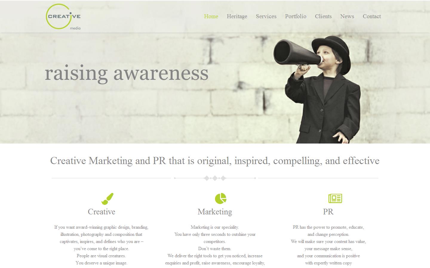 Creative Media Website