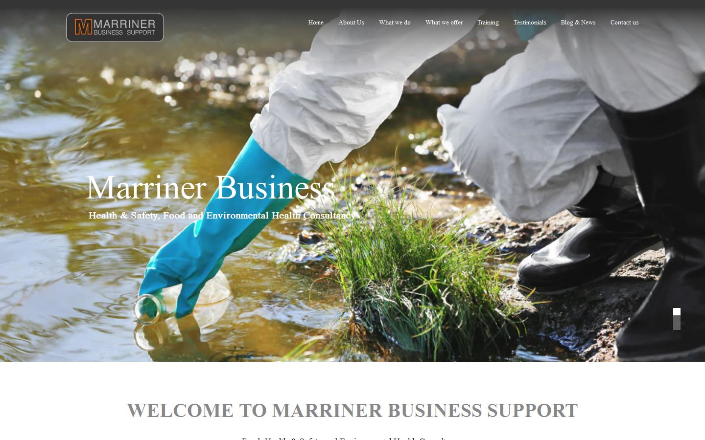 Marriner Business Support Ltd Website