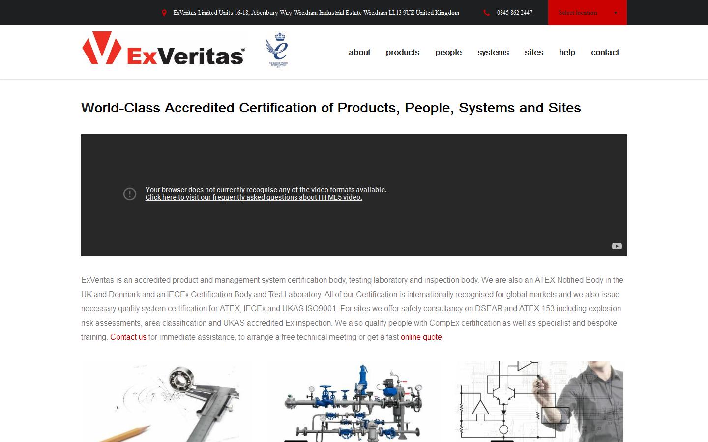 Exveritas Website
