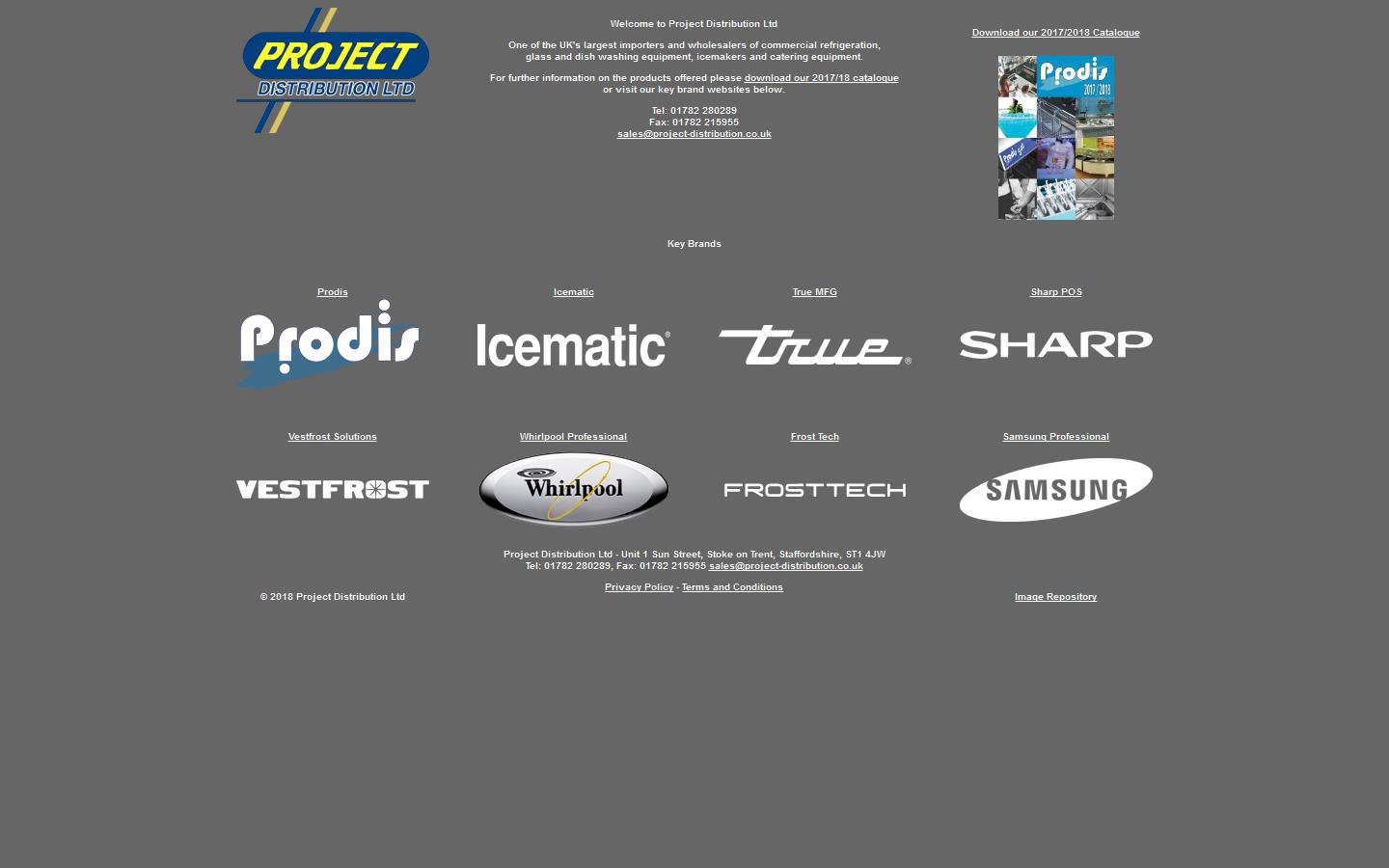 Project Distribution Website