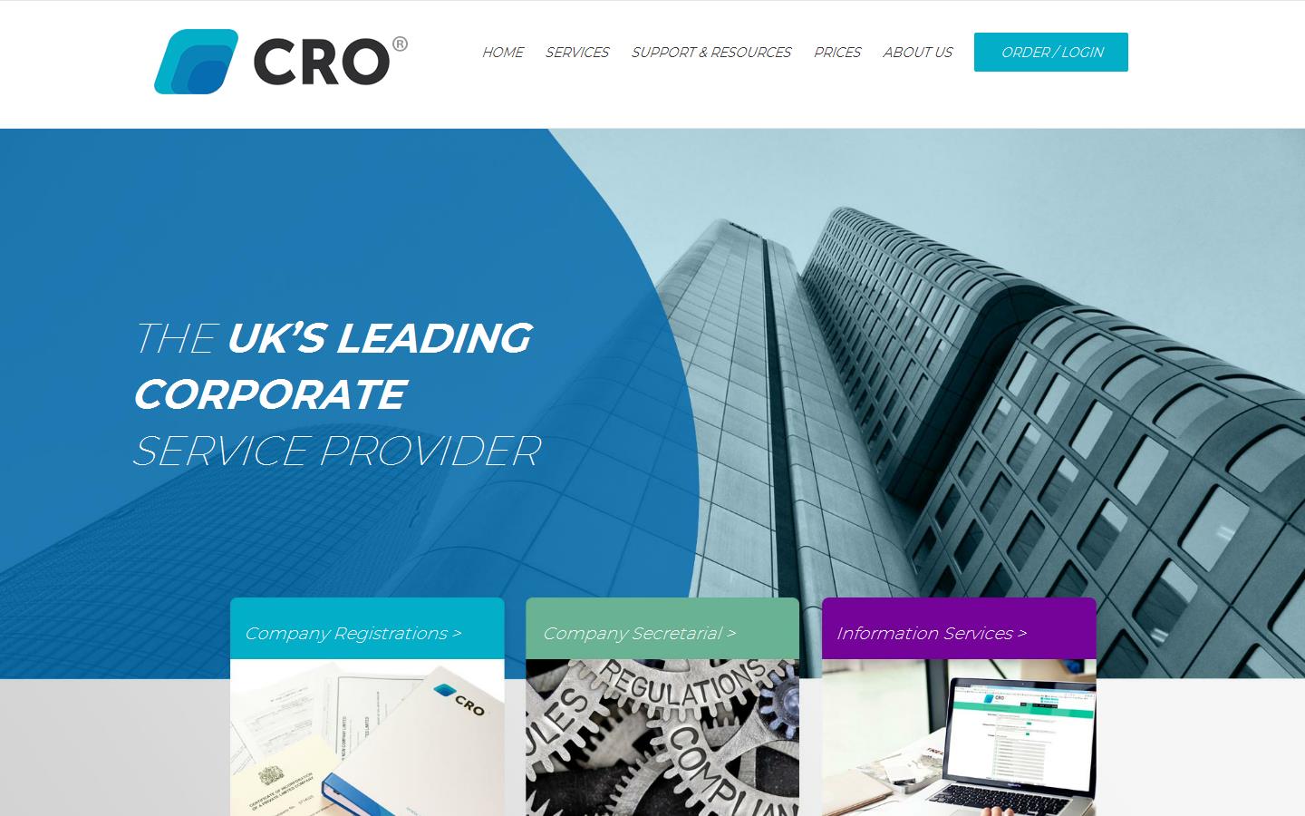 Company Registrations Online Ltd Website