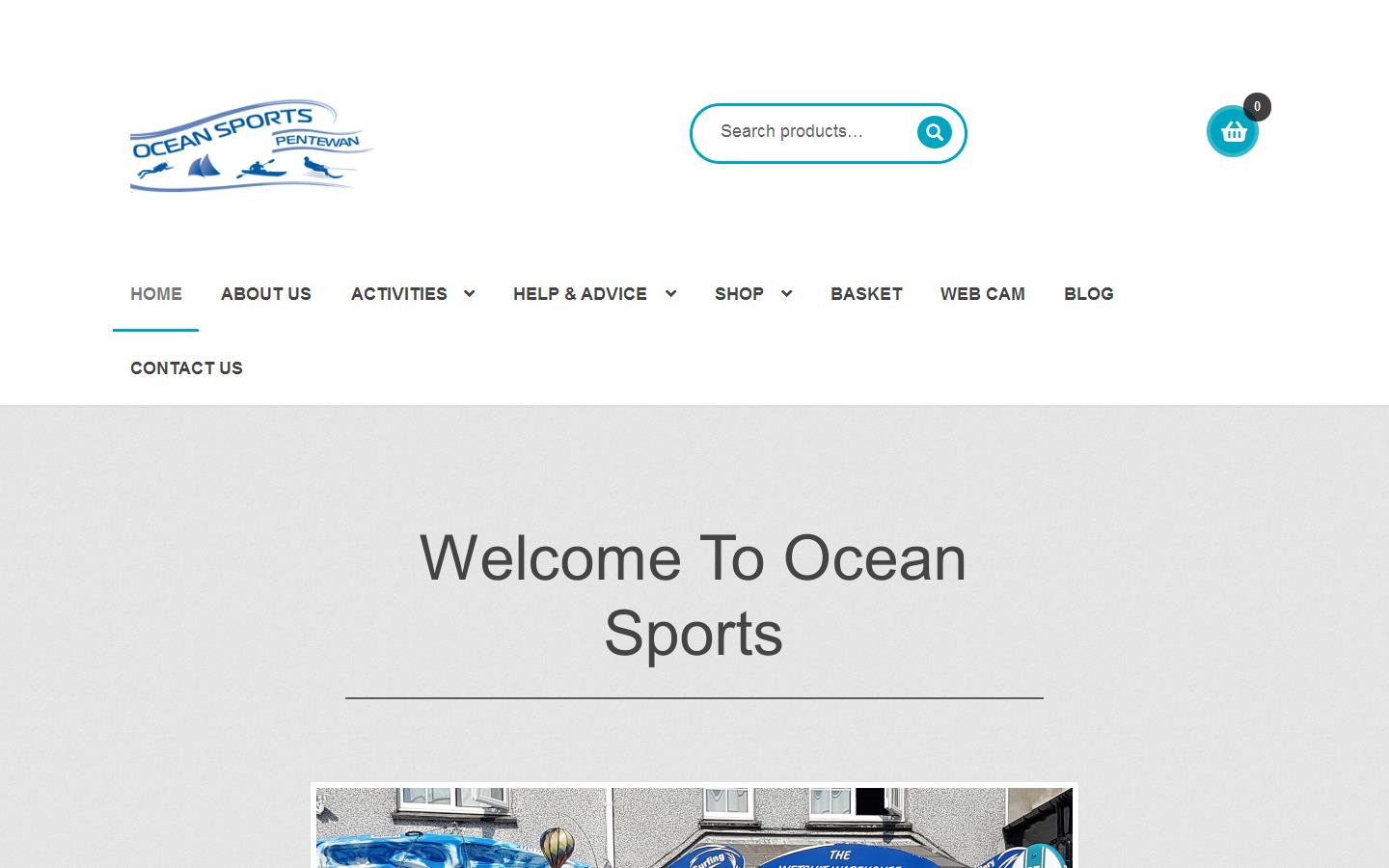 Ocean Sports Website