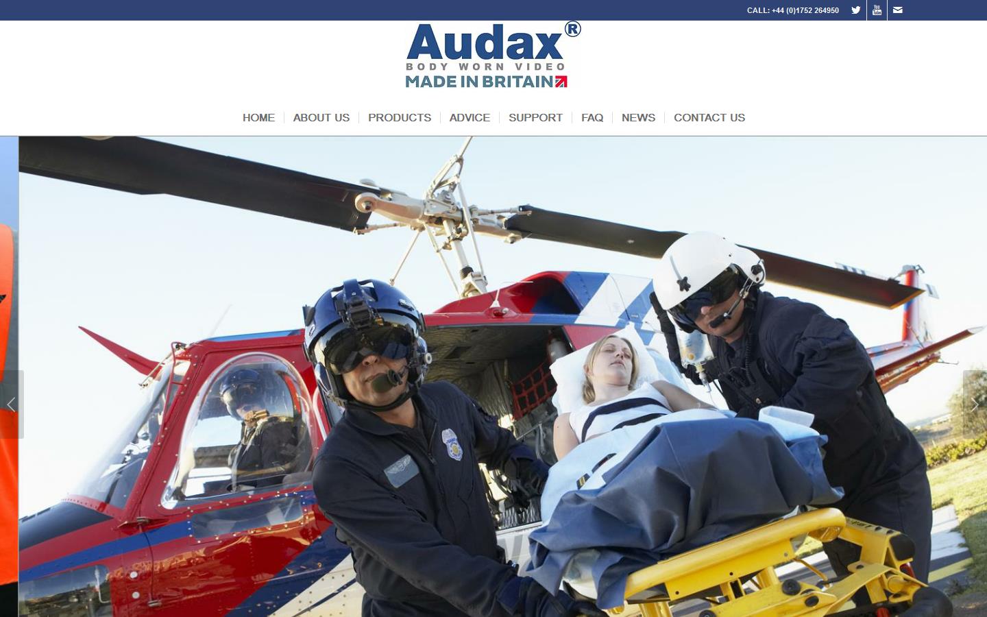 Audax Global Solutions Ltd Website