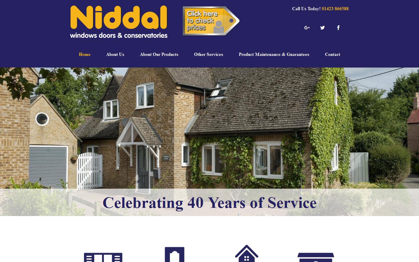 Niddal Windows Ltd Website
