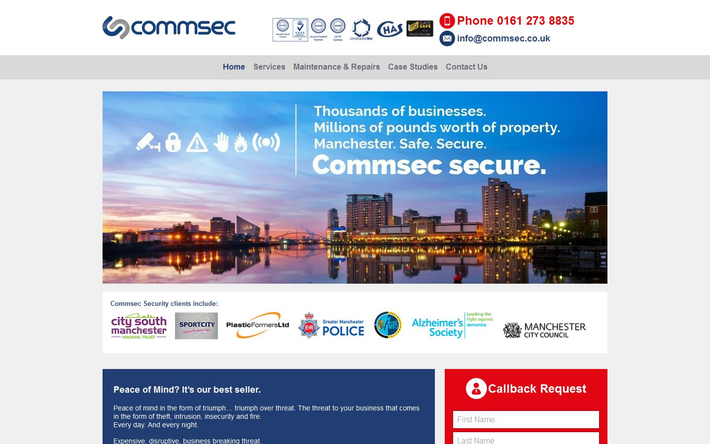 Commsec Security Website