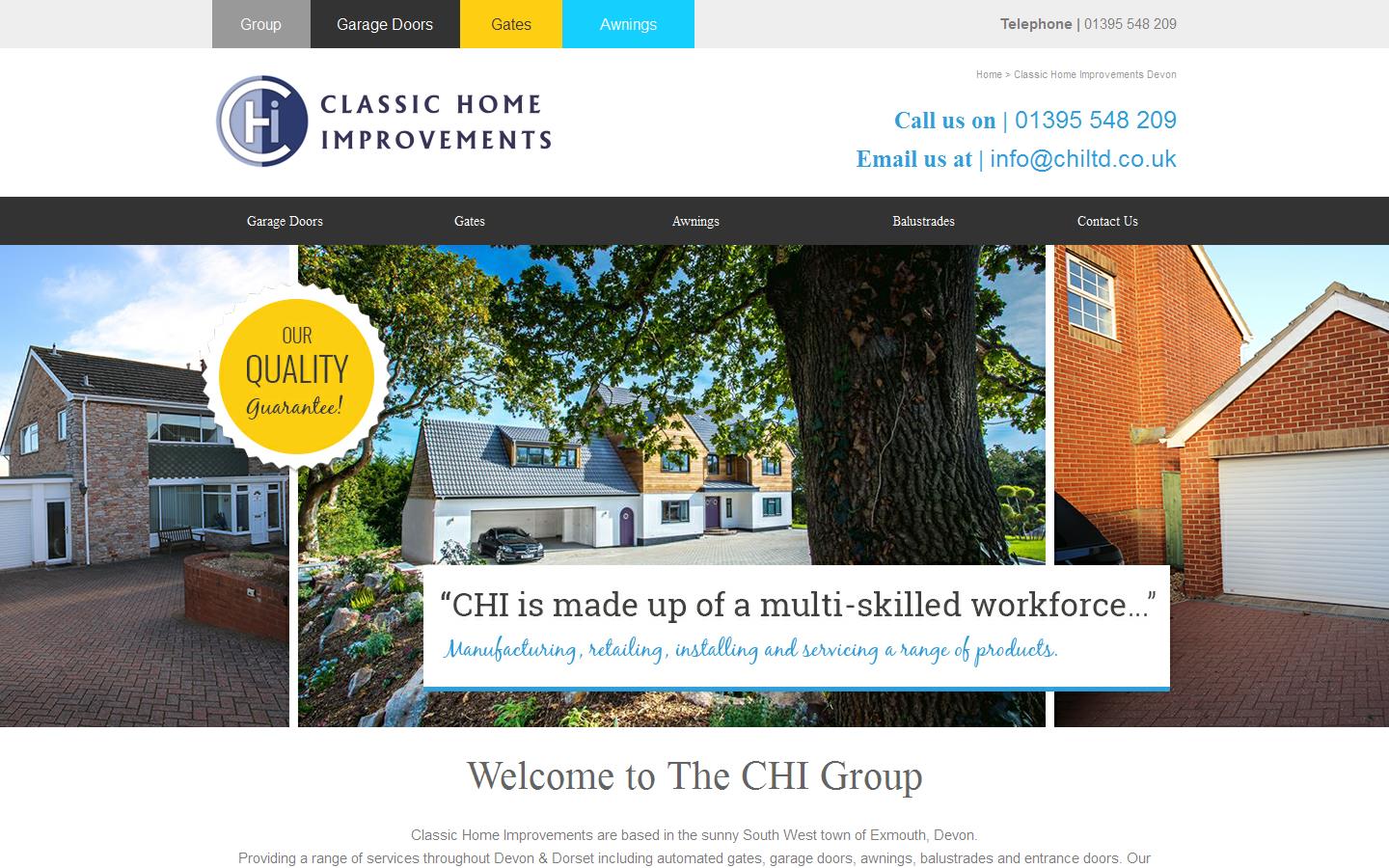 Classic Home Improvements Ltd Website