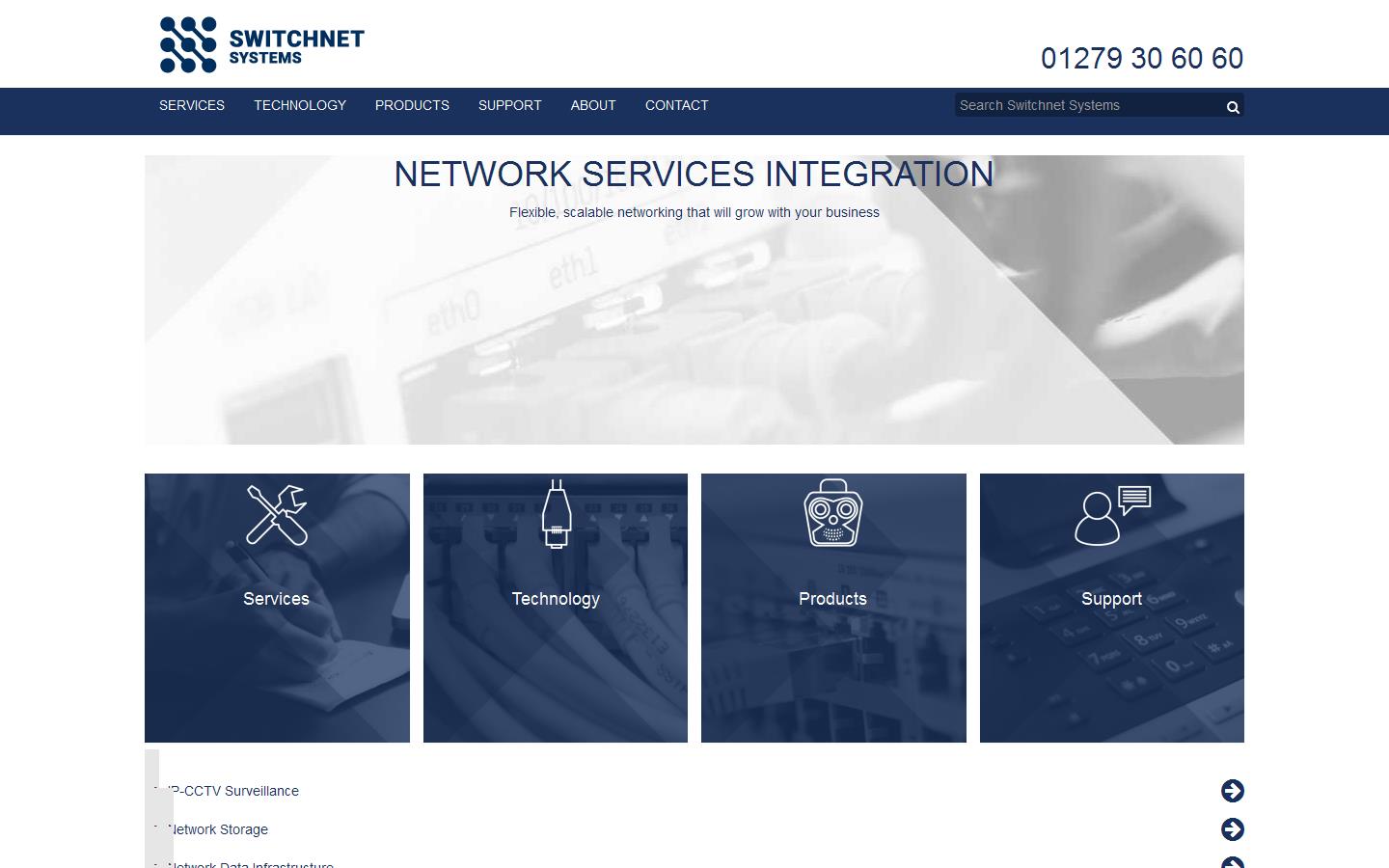 Switchnet Systems Ltd Website