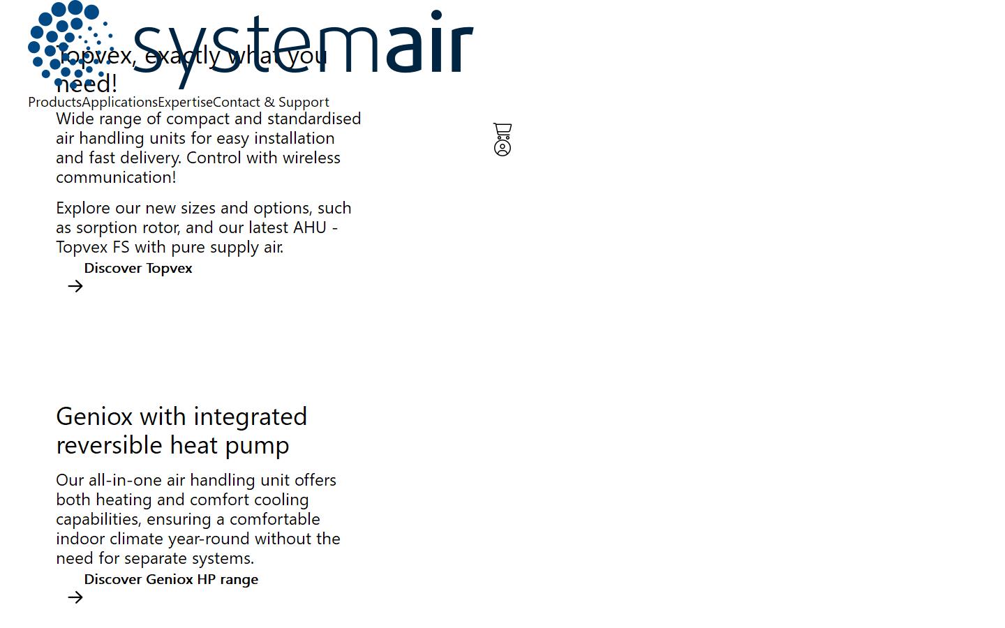 Systemair Ltd Website