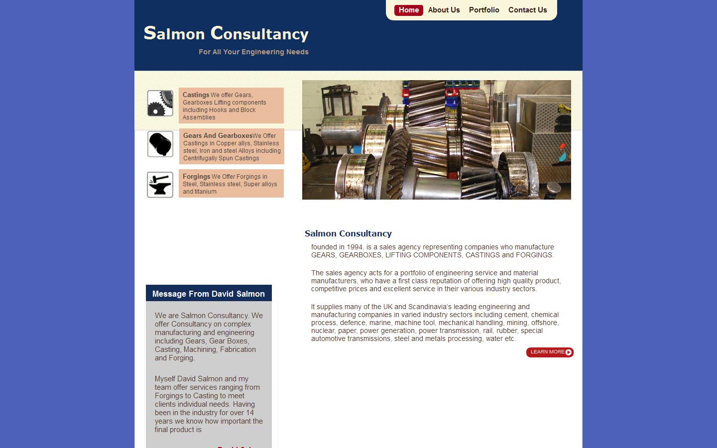 Salmon Consultancy Website