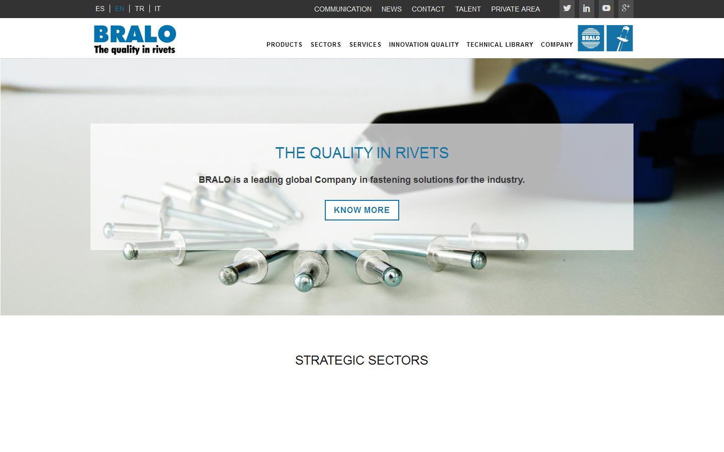 Bralo Website