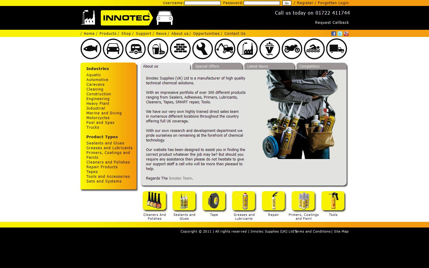 Innotec Website