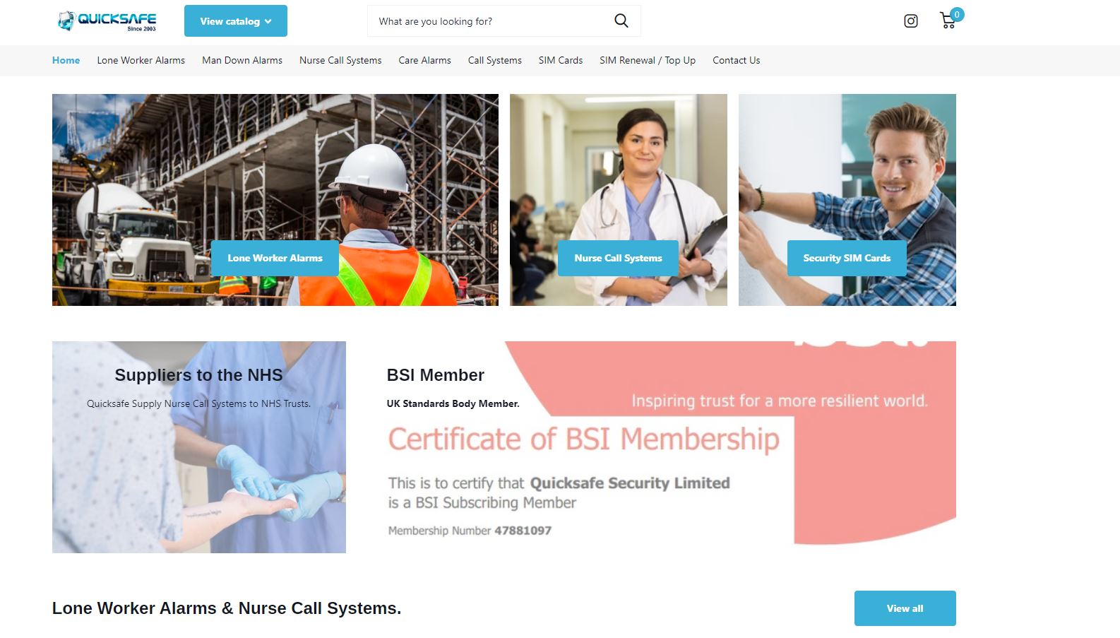 Quicksafe Security Ltd Website