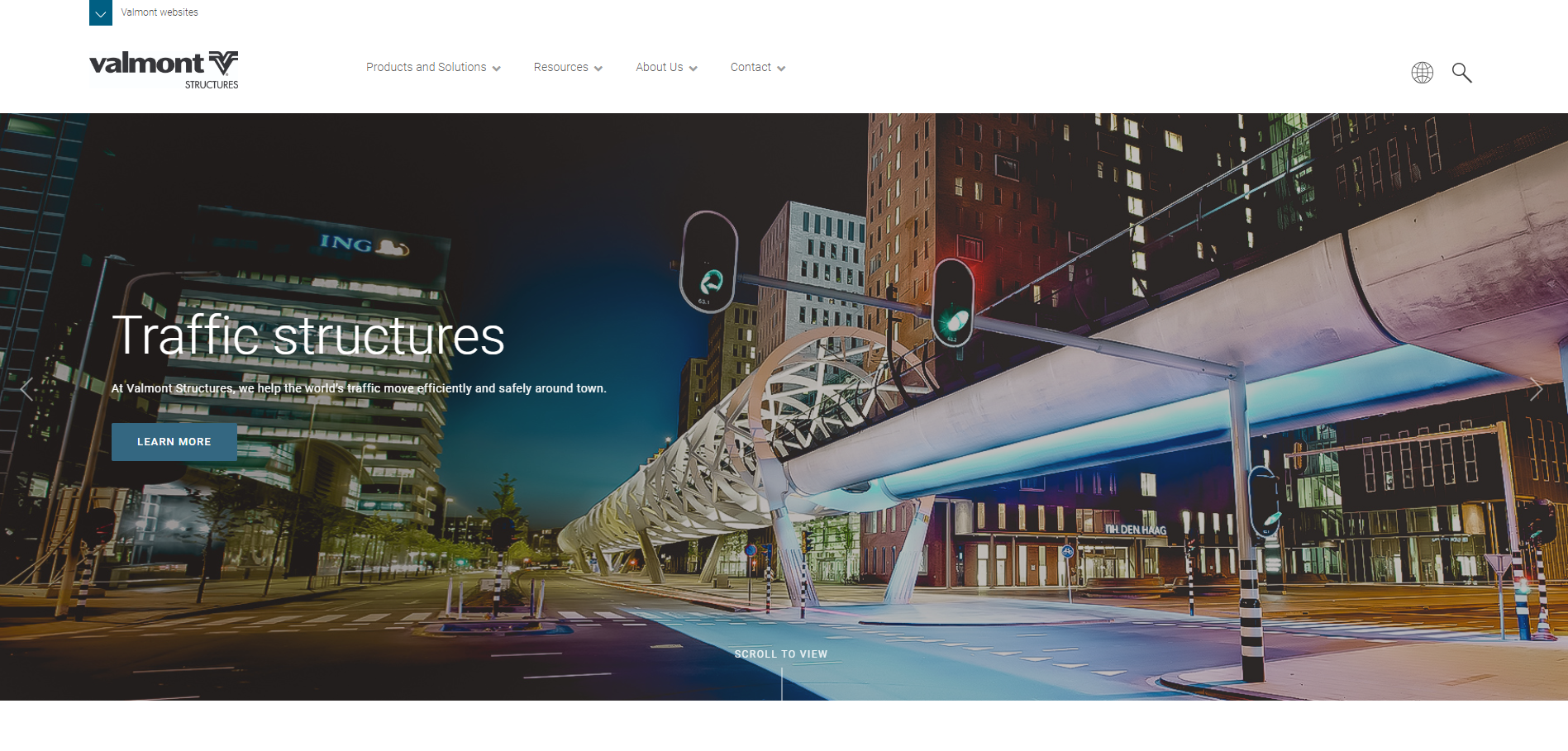 Valmont Stainton Website