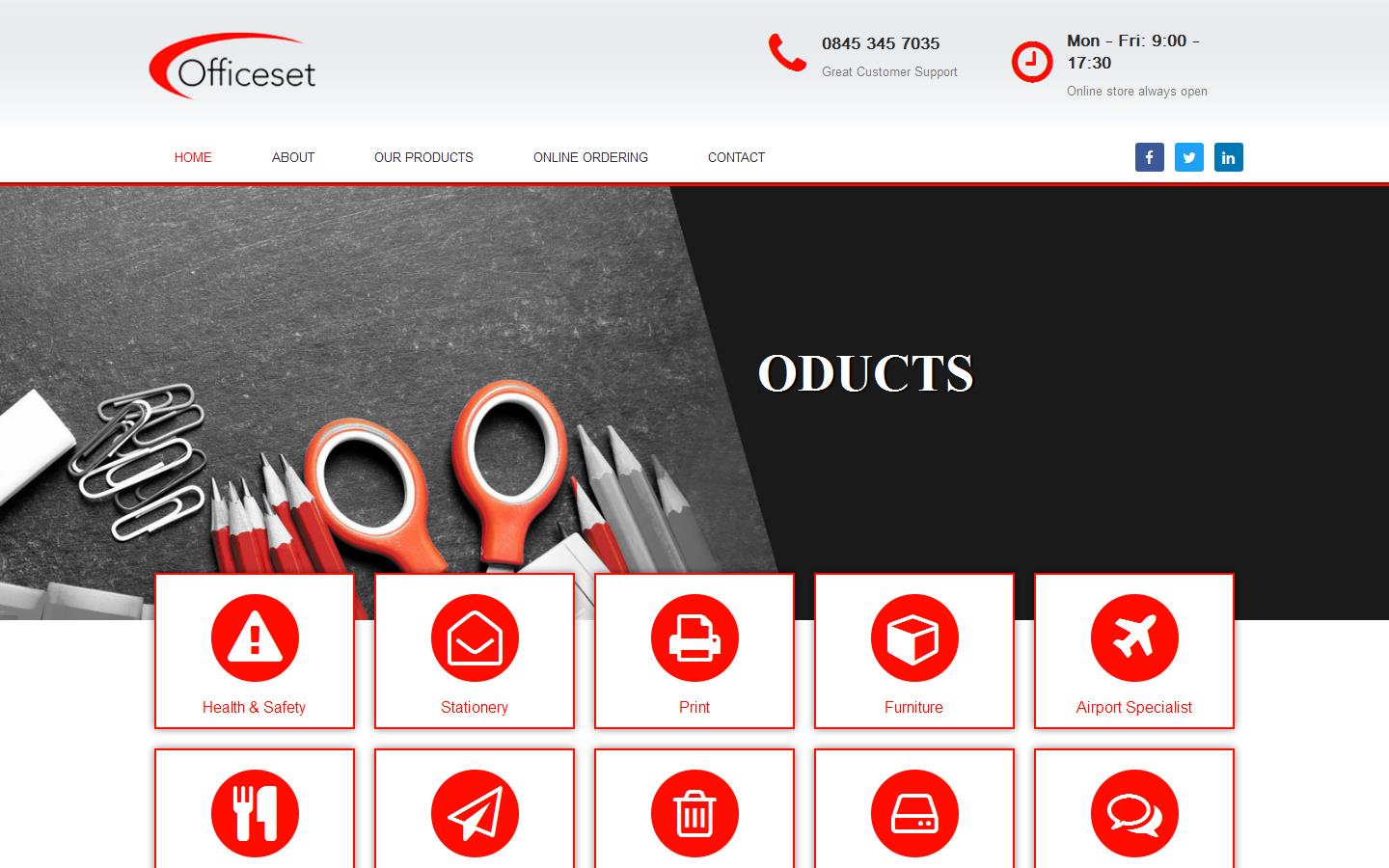 Officeset Website