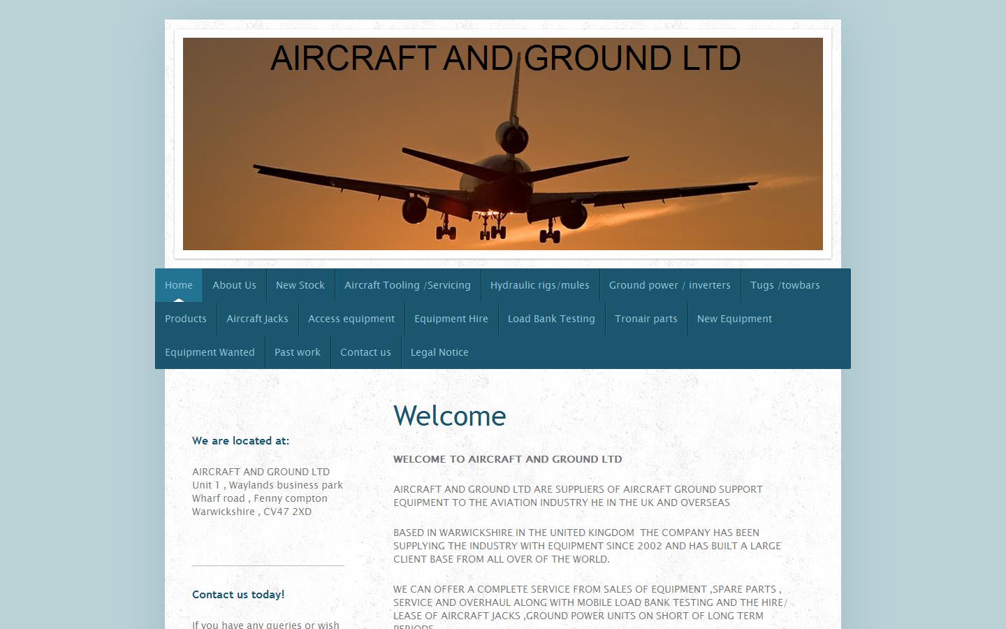Aircraft & Ground Website