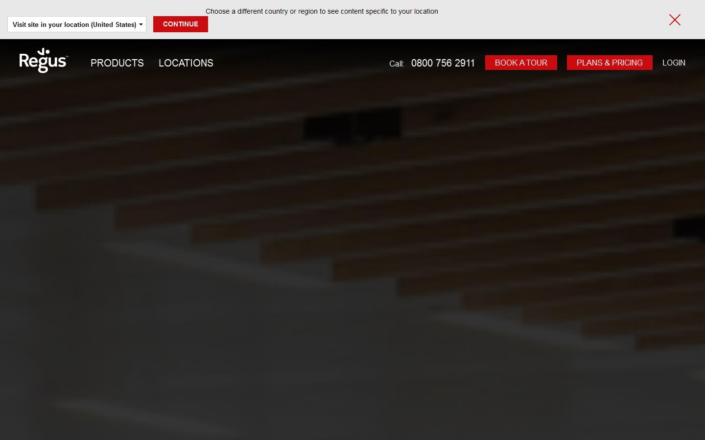 Regus UK Ltd Website