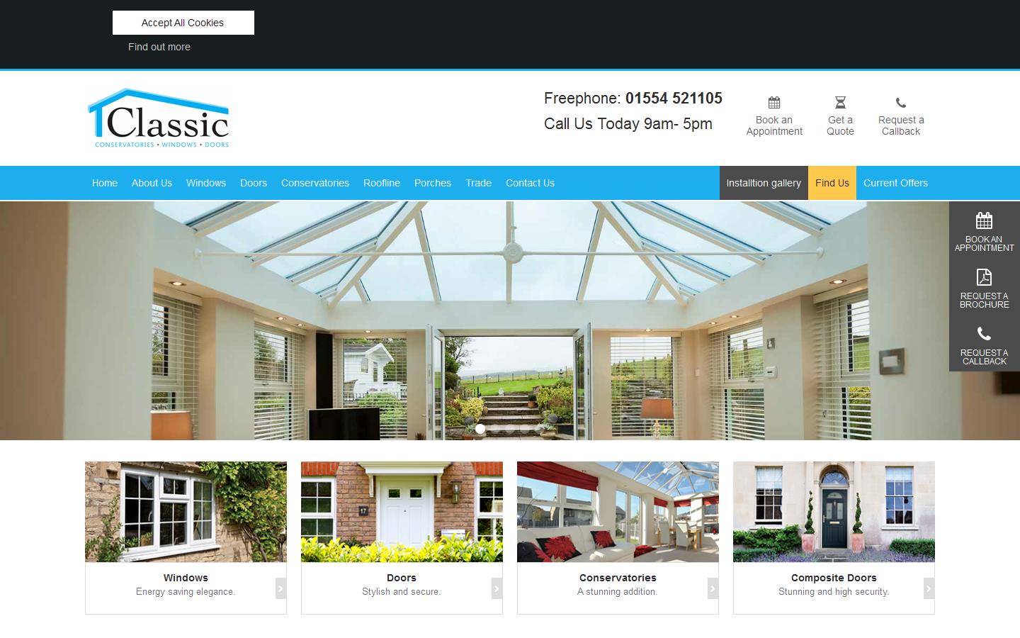 Classic P V C Home Improvements Website