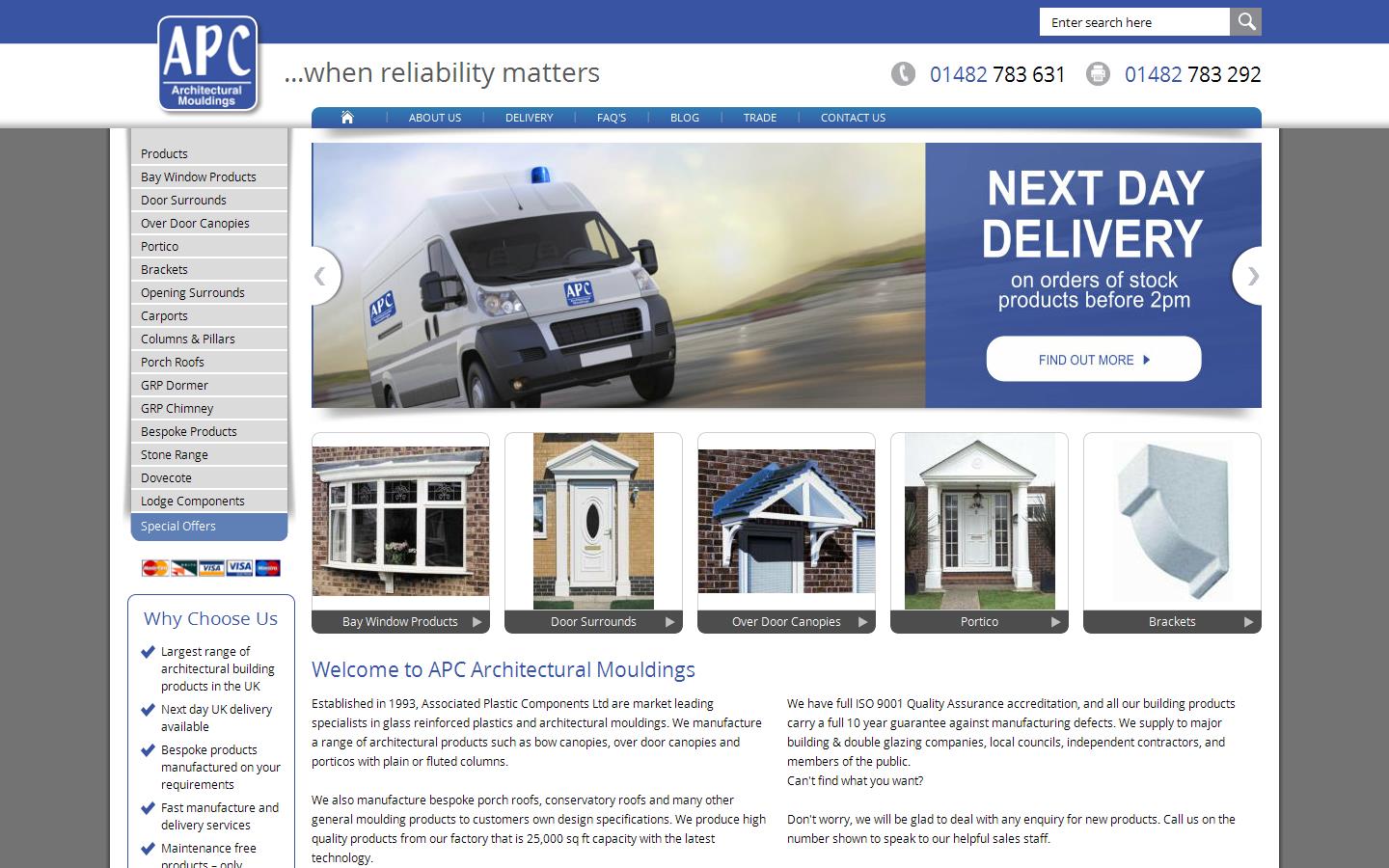 Associated Plastic Components Ltd Website