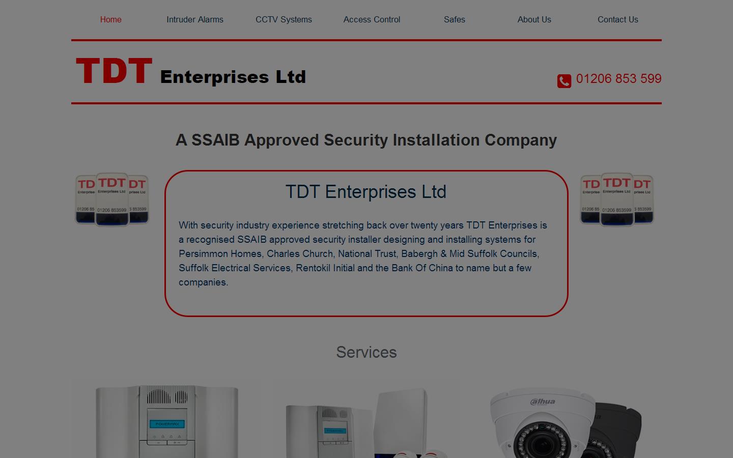 T D T Enterprises Ltd Website