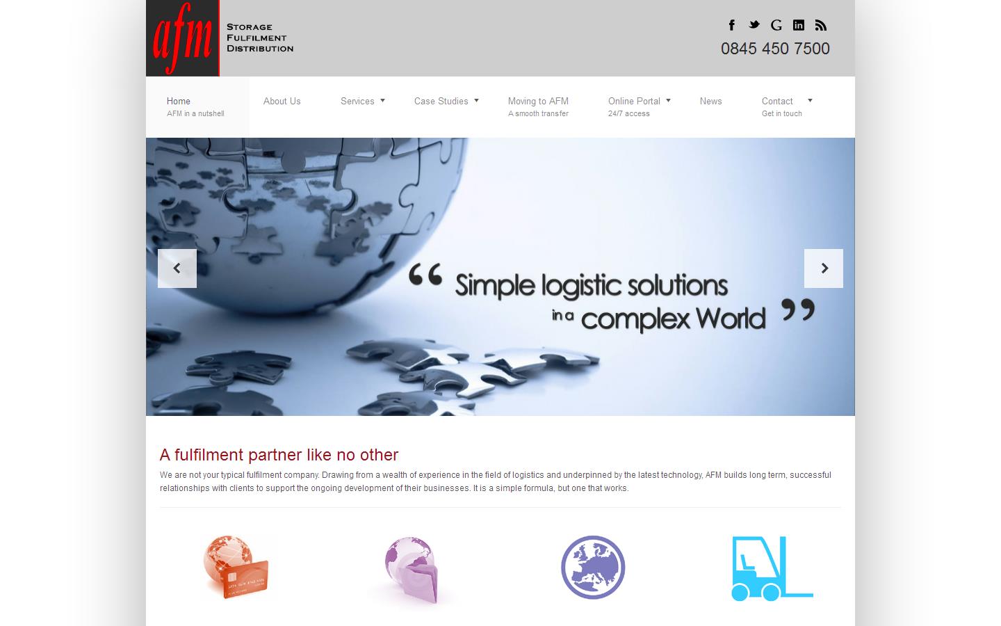 A F M Ltd Website