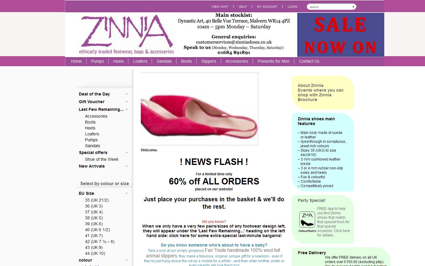 Zinnia Website