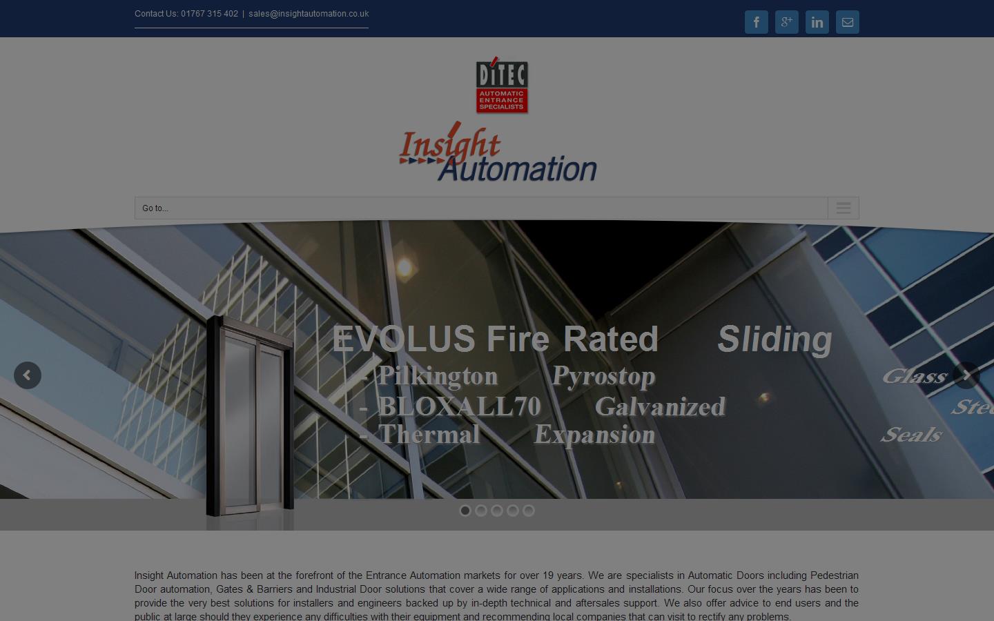 Insight Automation Website