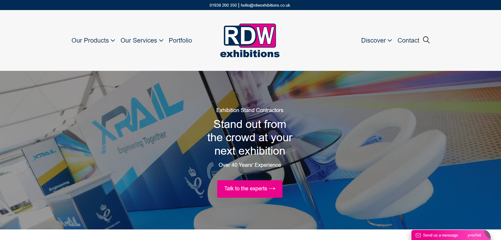 RDW Exhibitions Website