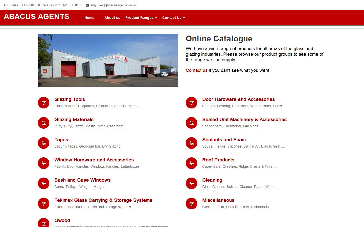 Abacus Agents Ltd Website