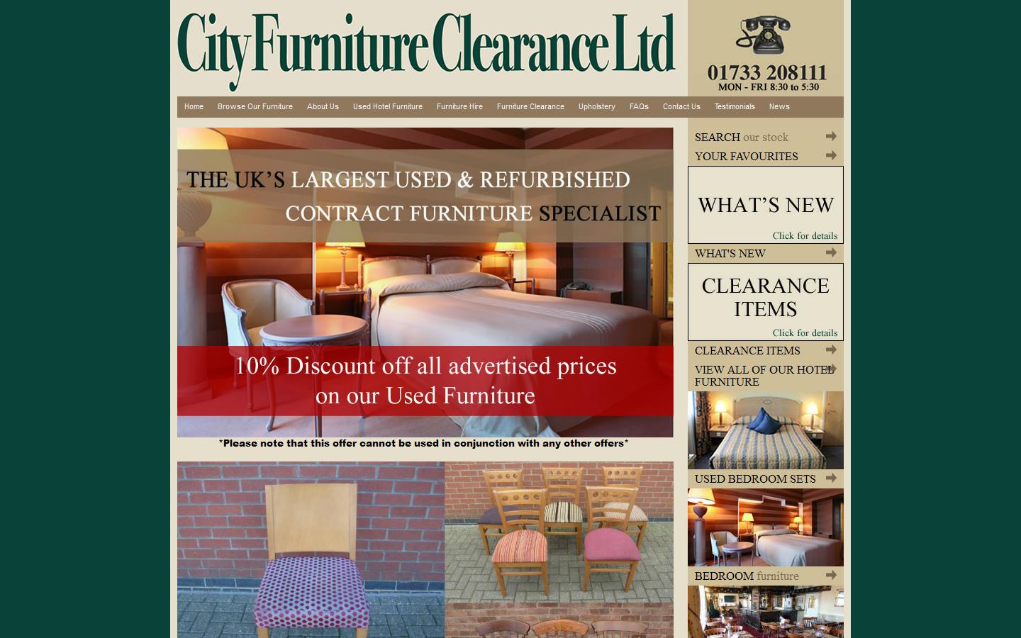 City Furniture Clearance Ltd Website