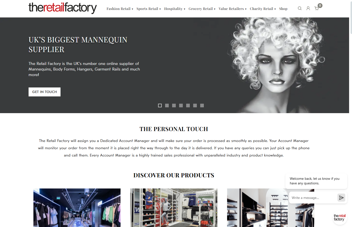 The Retail Factory Website