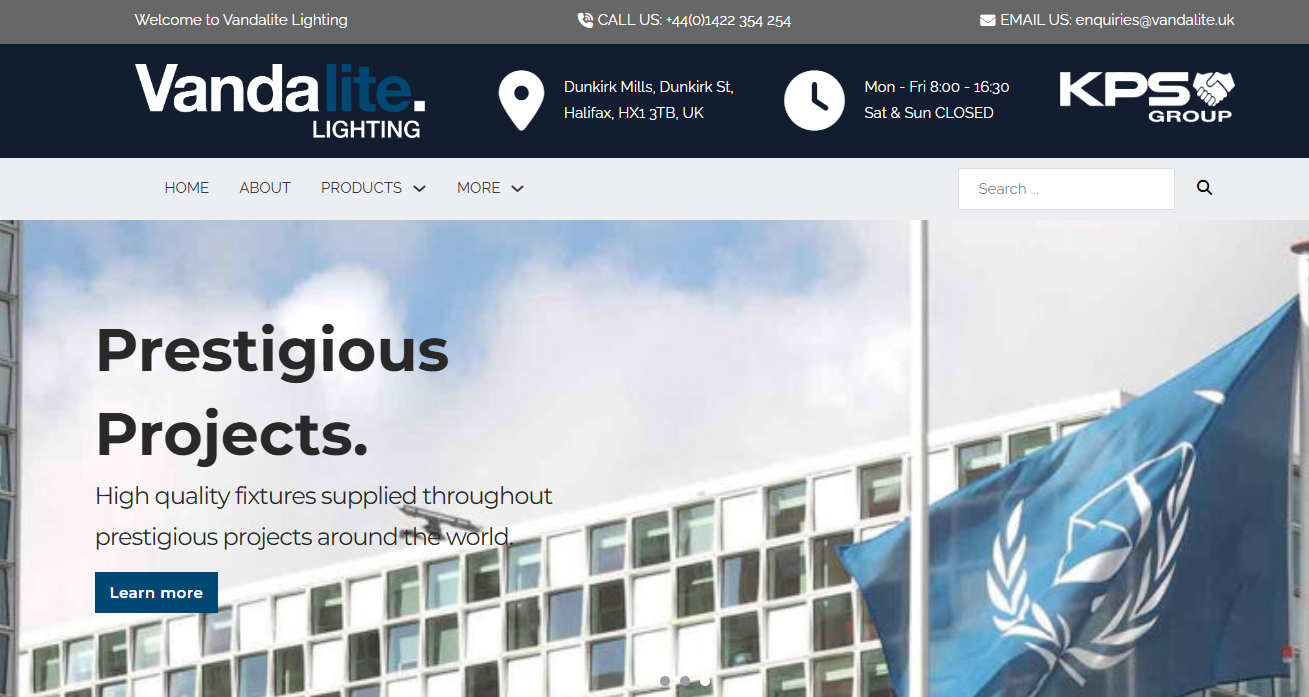 Vandalite Lighting Website