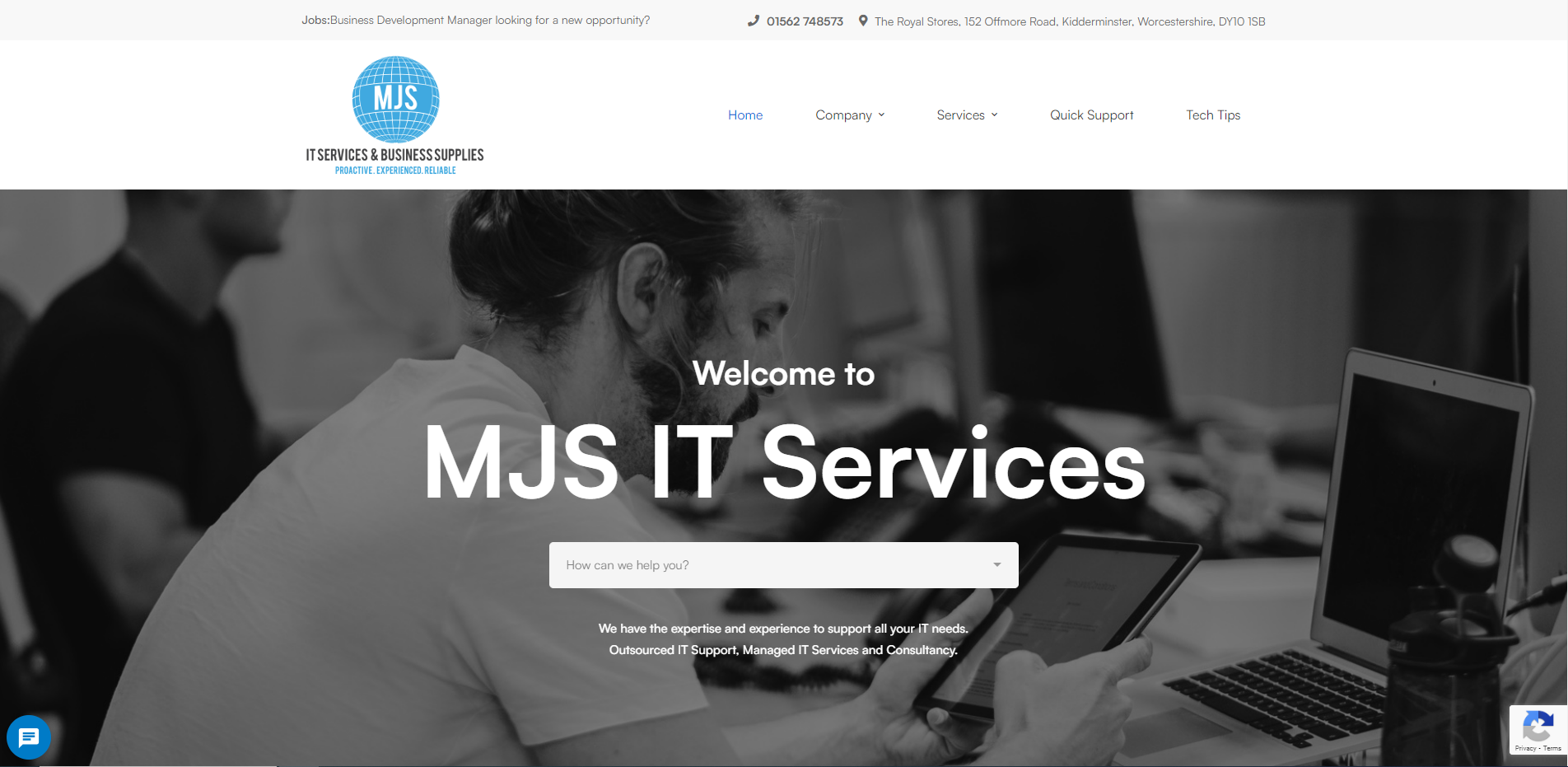 MJS IT Services & Business Supplies Website