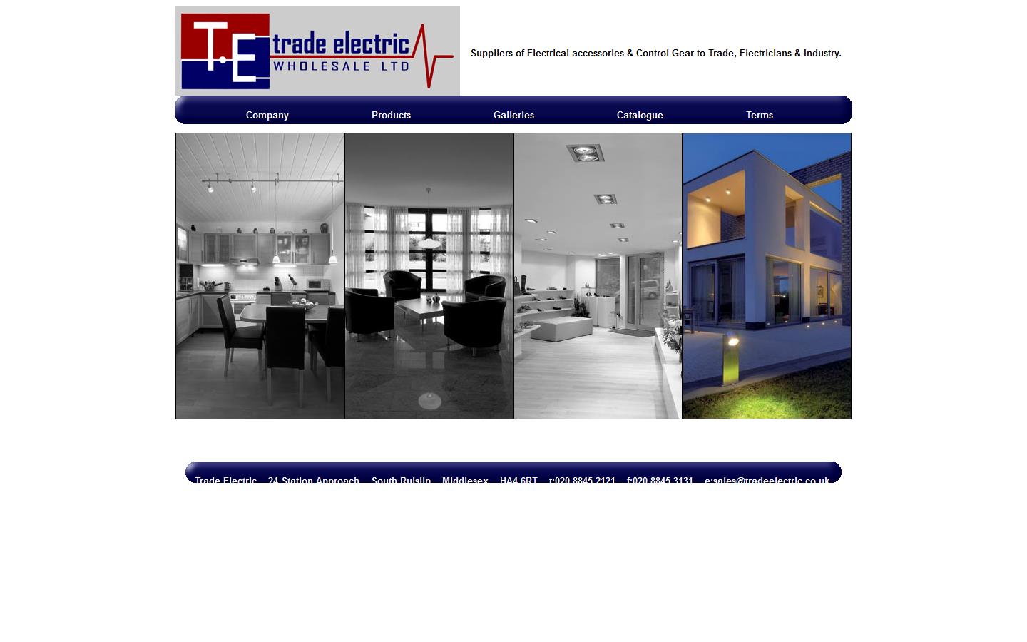Trade Electric Wholesale Ltd Website