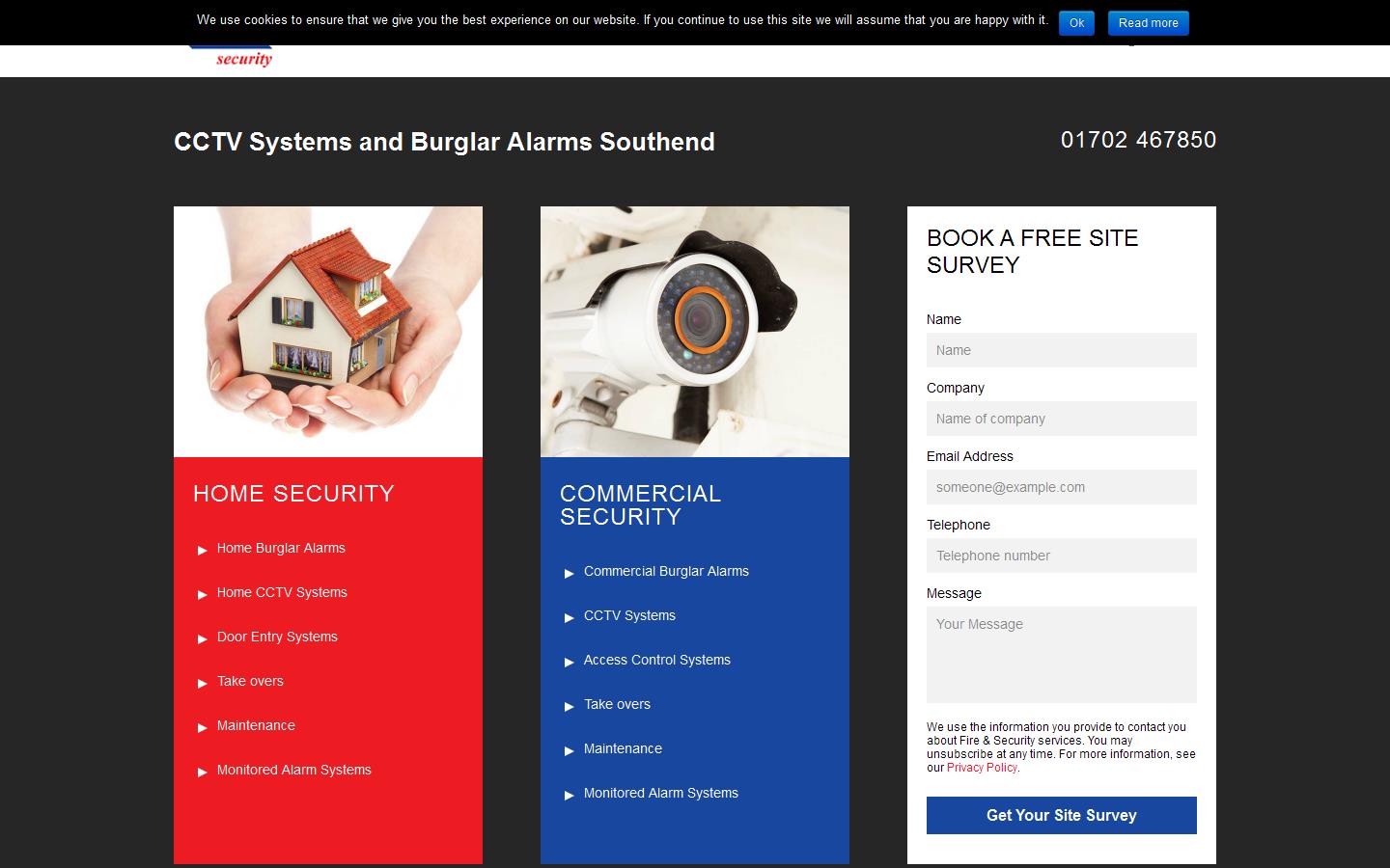 Eastern Security Website