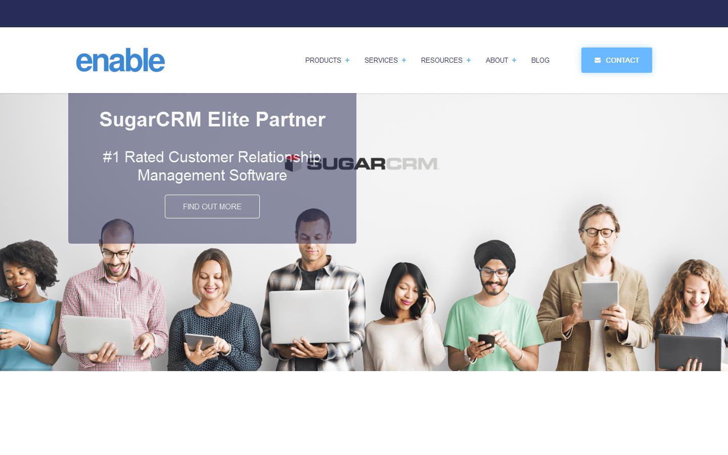Enable I T Technologies Ltd Website
