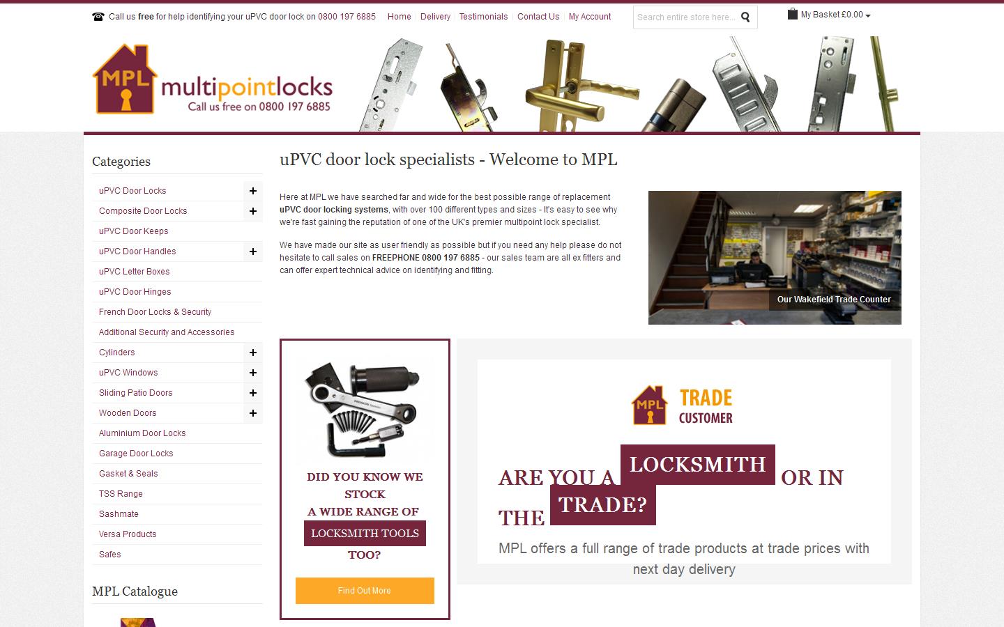 A A J Locksmith Ltd Website