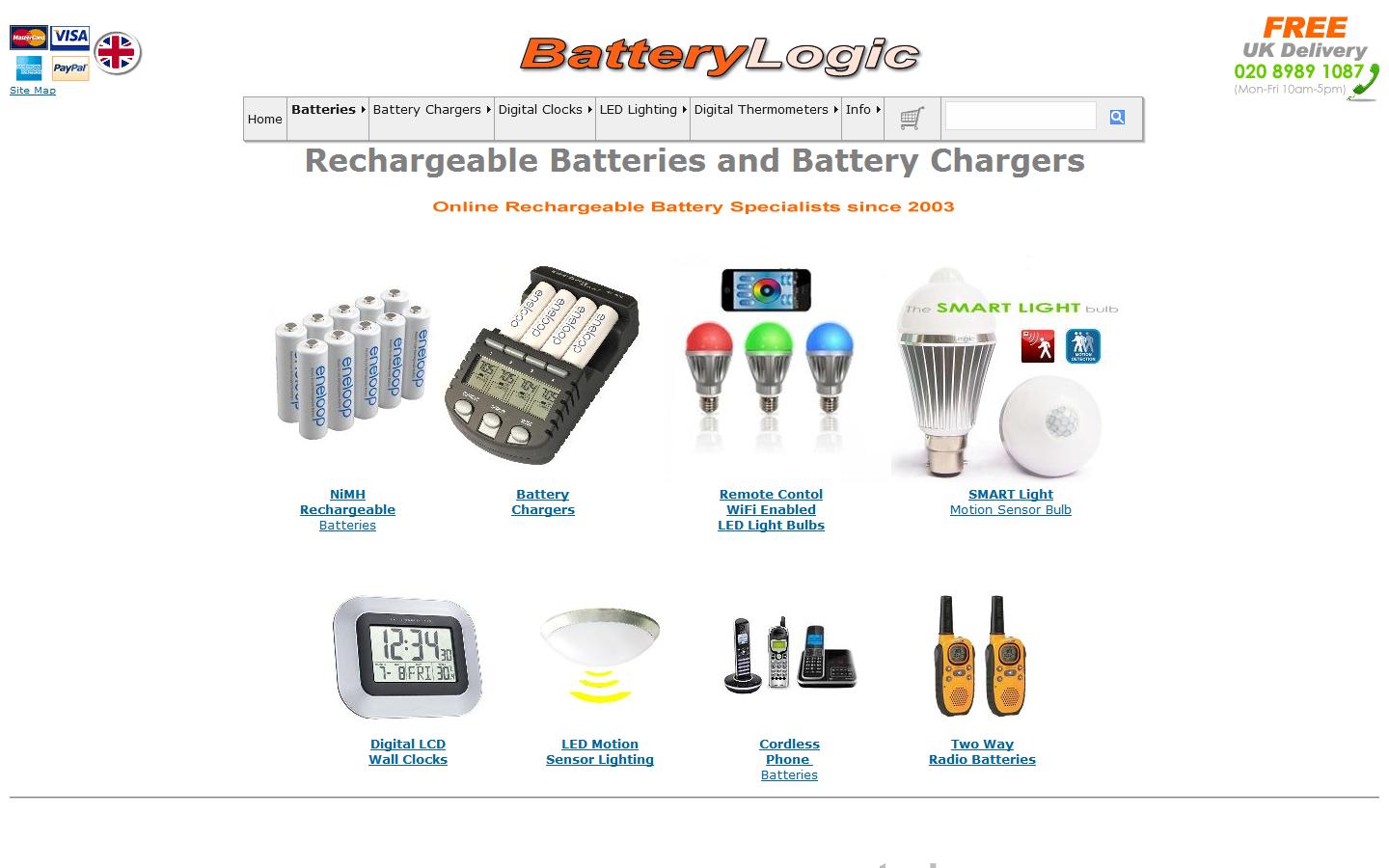 Battery Logic Website