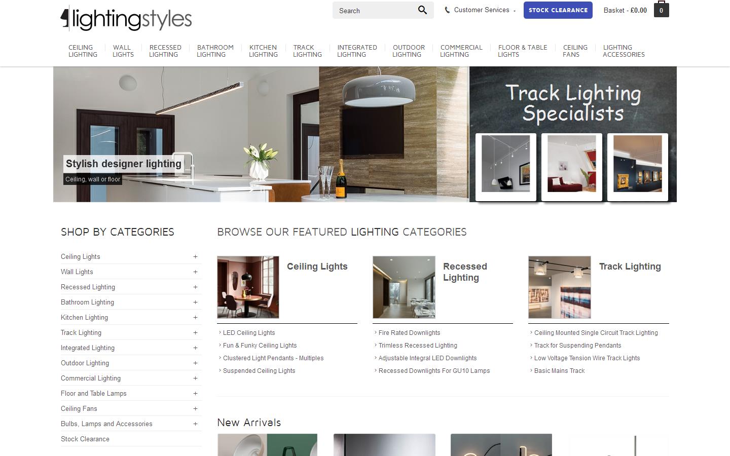 Lighting Styles Ltd Website