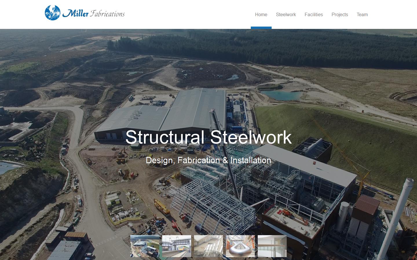 Miller Fabrications Ltd Website