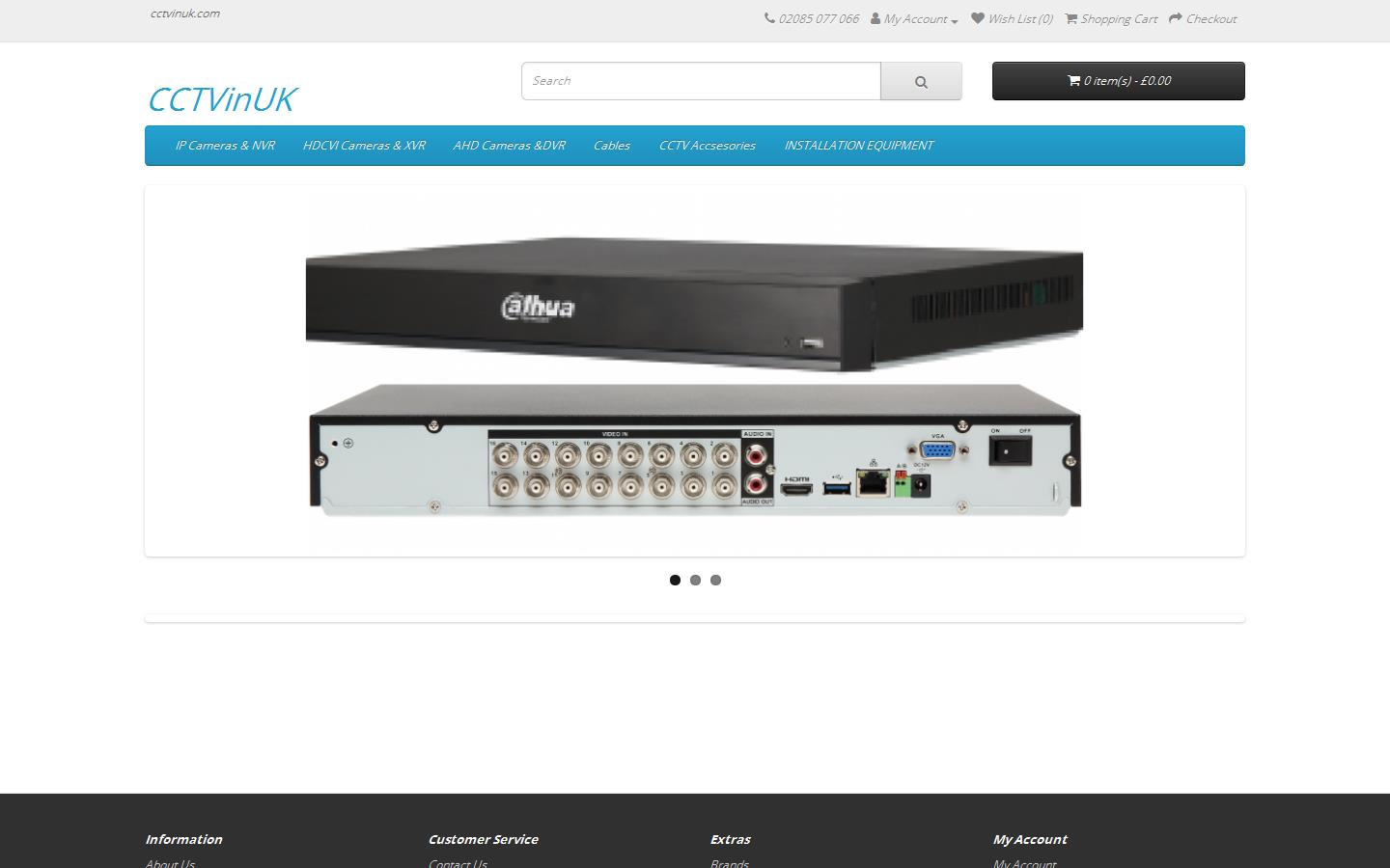 D Tech Europe Ltd Website