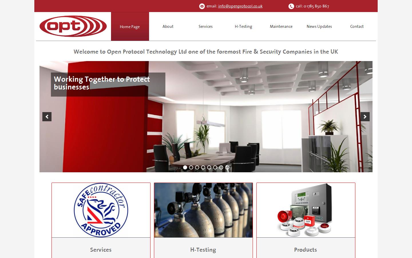 Open Protocol Technology Ltd Website
