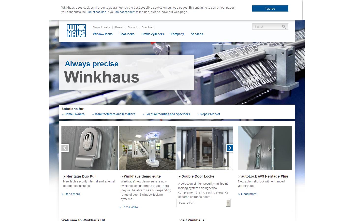 Winkhaus Website
