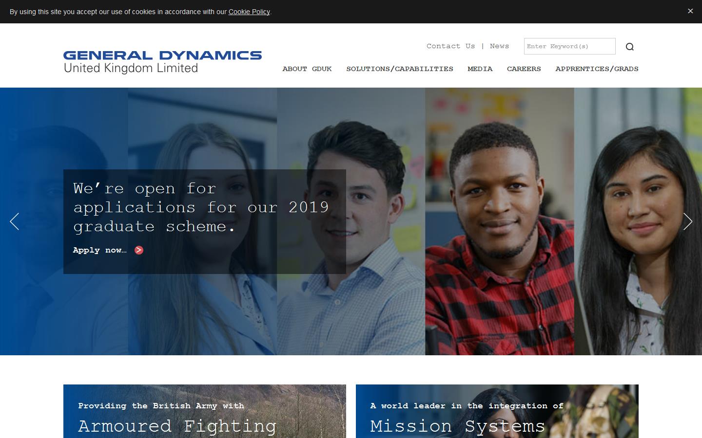 General Dynamics Website