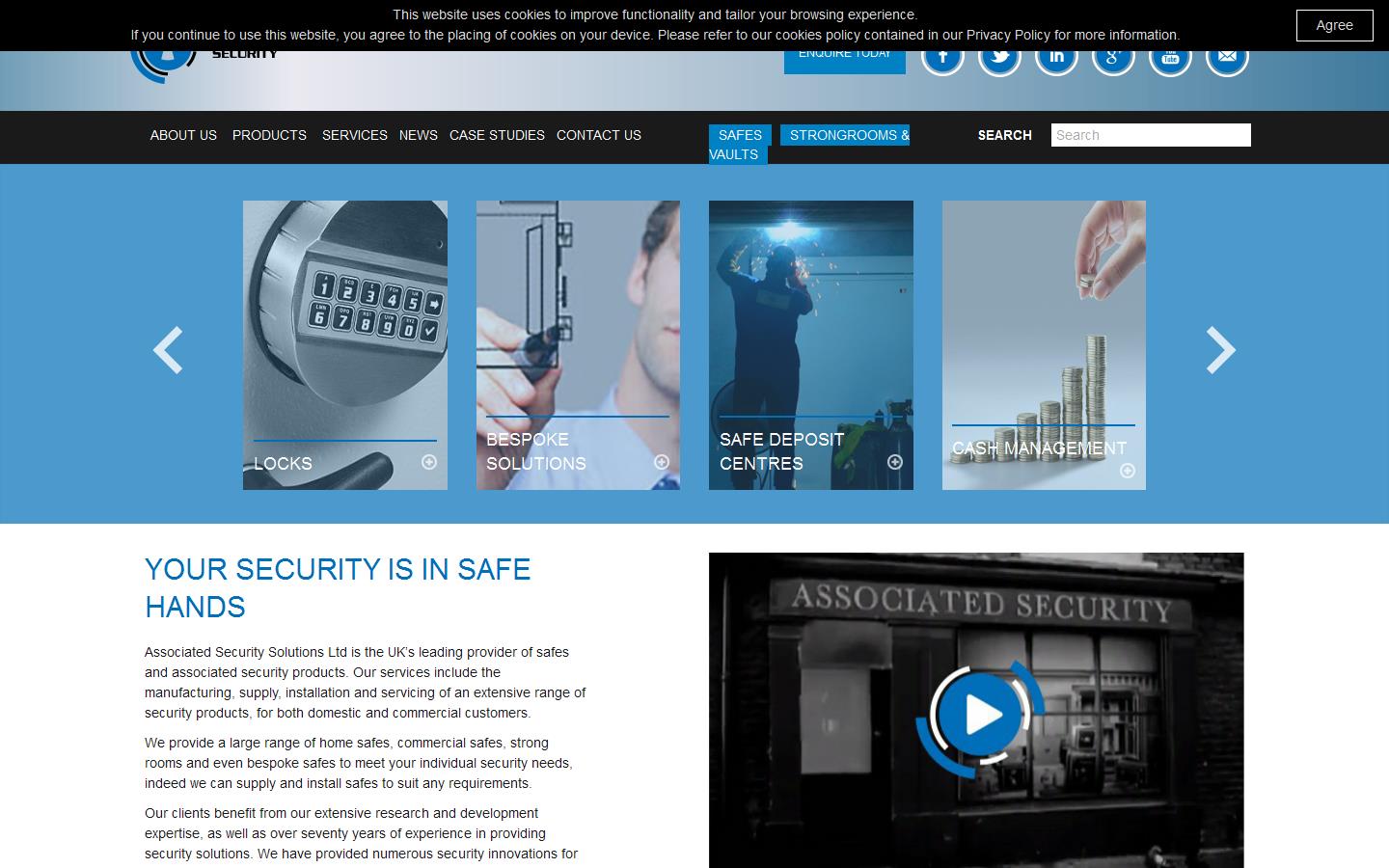 Adamant Safe & Lock Co. Ltd Website