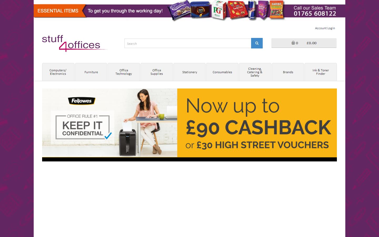 Stuff 4 Offices Ltd Website